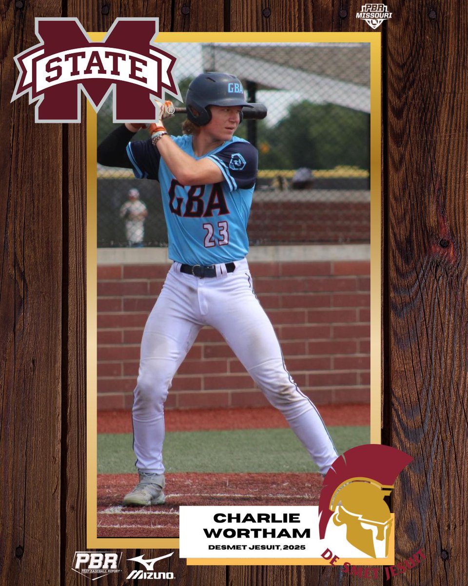 C/INF Charlie Wortham (DeSmet, 2025) commits to Mississippi State. 👤: loom.ly/56igUvI