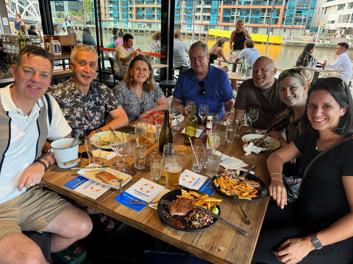 From Toronto and Copenhagen to Singapore and Kuala Lumpur, our global #GainingEdge team gathered in Melbourne for a delightful dinner last night. Loren, Tia, Nigel, and Marlieke, here for the #BCGlobalForum, joined forces with our #Melbourne experts Mike, Debbie, and Gary.
