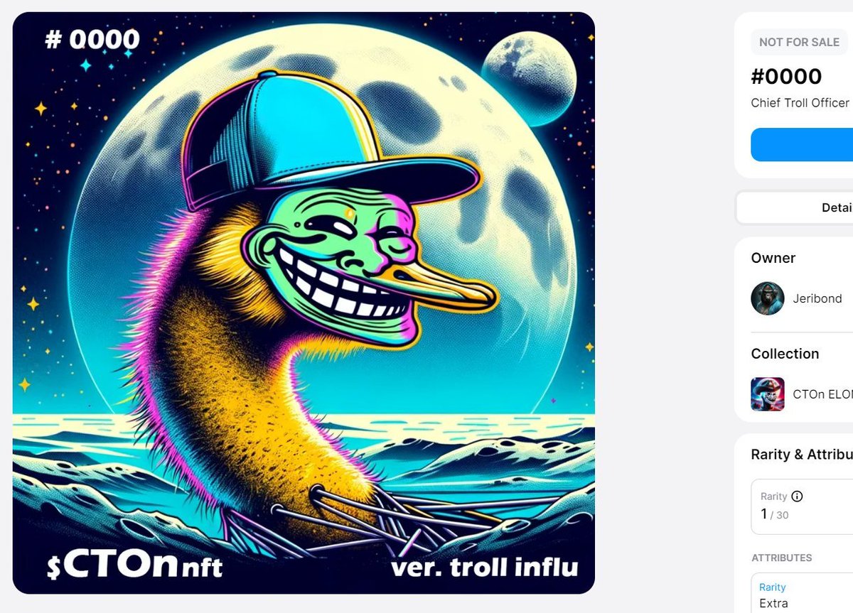 ChiefTrollOffic's tweet photo. When we're bored, we troll people on the TON network. You never know who will be next. Stay focused. We are here. To stay here. And this is our first victim 👈📷$CTOn #CTOn #NFT #GAME #TONCOIN #TON #aidrop #nftairdrop #airdropcton

https://t.co/fQv4E8G12K https://t.co/zbwx0cBrMz