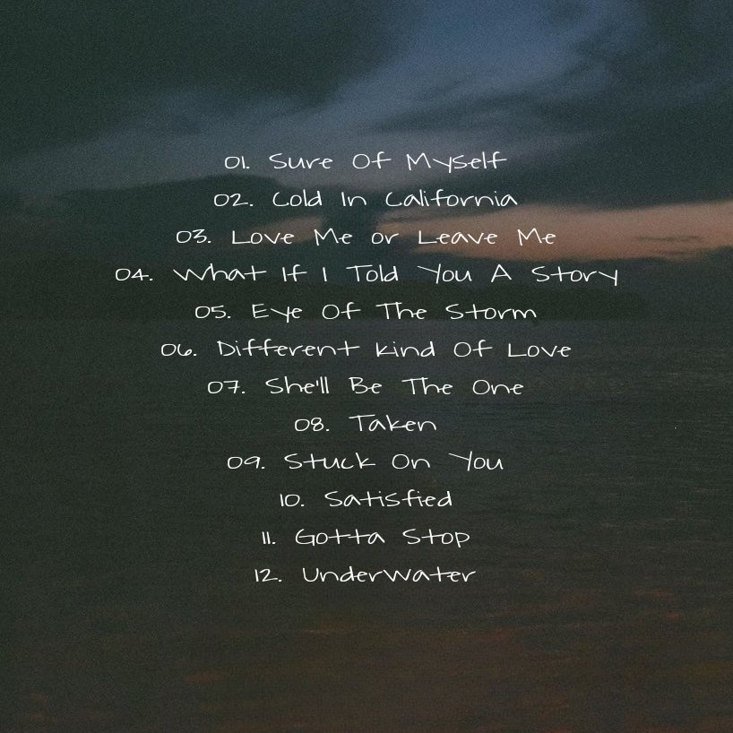 feathershwn's tweet photo. NEW ALBUM #UnderwaterFeb14 Preorder NOW or on iTunes 7/8. "Gotta Stop" out this Friday when u preorder https://t.co/b0cYwFFtmB https://t.co/r8tM96h3kM