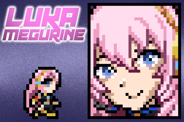 GKuroMonochrome's tweet photo. Luka Megurine en estilo #DBDevolution a petición de @LM03_Luki que fue realizada en mi último directo en mi canal de Twitch:
https://t.co/IY76Uqacpa
#Art #pixelart #VOCALOID #megurineluka #巡音ルカ #VtuberES https://t.co/oRGPsoOxqe