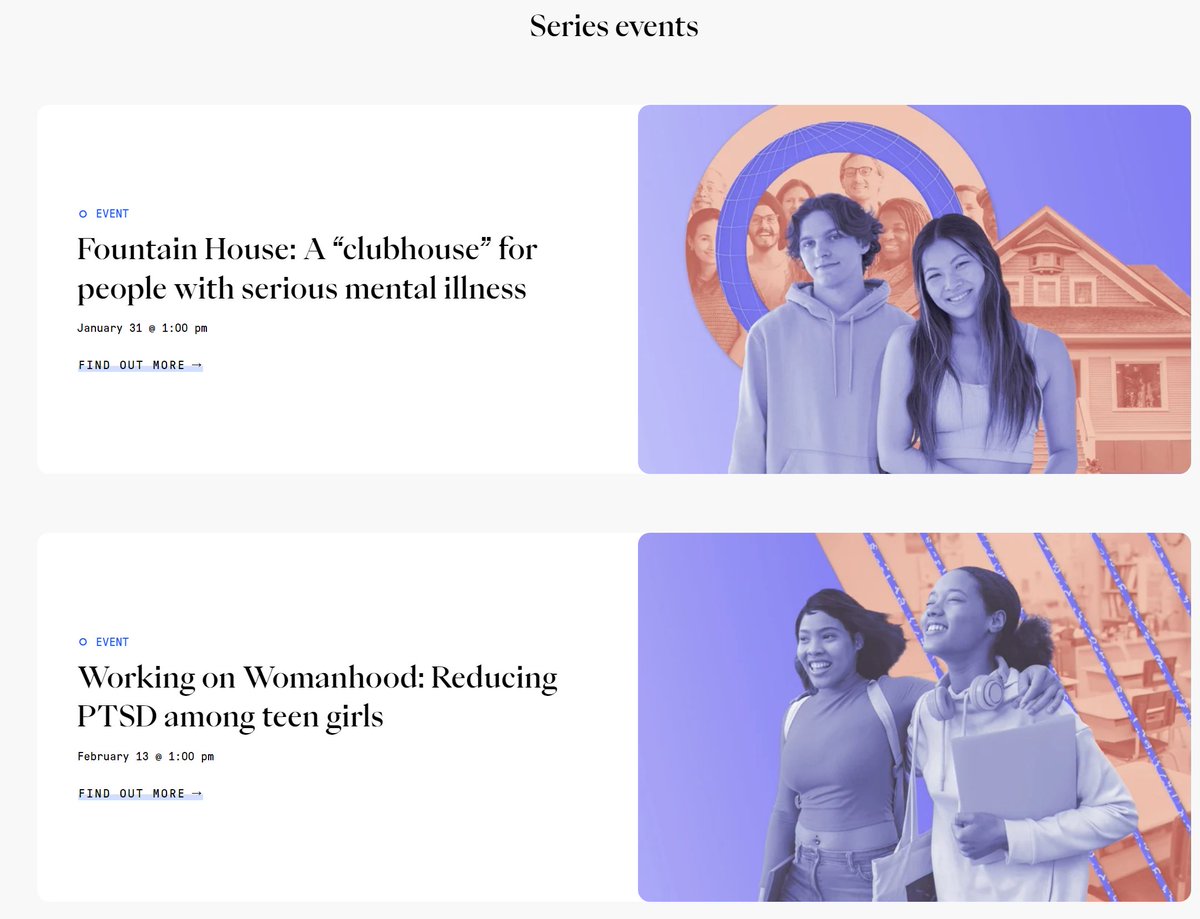 For far too many people, mental health care seems out of reach—unaffordable, unavailable, or ineffective. But fresh thinking is changing the conversation.

GREAT new series kicking off <a href="/HarvardChanSPH/">Harvard T.H. Chan School of Public Health</a>.
Details: harvardpublichealth.org/action/#h-seri…