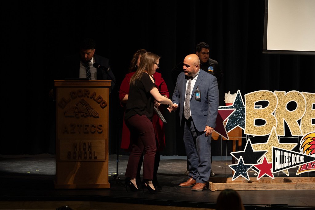 Today, El Dorado HS celebrated being named an AVID National Demonstration School for a third time! El Dorado is the only Region 19 high school to have earned this distinction for being an exemplary model for college and career readiness. Congratulations on this milestone!