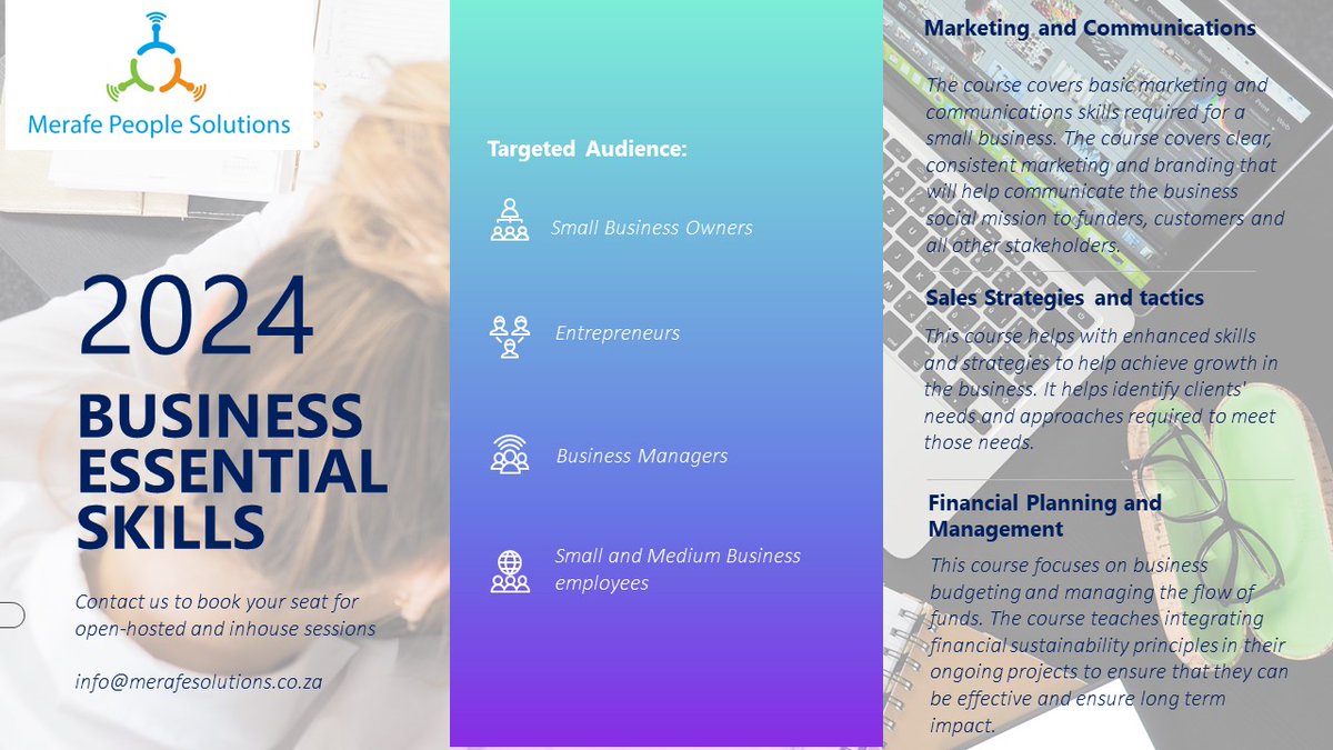Welcome to an exciting year of growth, development, and learning! Our diverse range of training programs aims to equip you with the tools and insights necessary to navigate challenges and seize opportunities.
#BusinessGrowth #training #BusinessStrategy #Enterpreneurship
