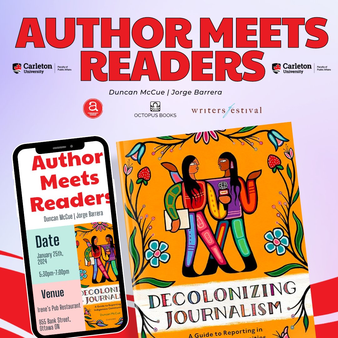 Introducing our next Author Meets Readers event: 📆Jan.25th.2024 🕠5:30pm - 7:00pm 📍@irenespub 855 Bank Street 🎤@duncanmccue #Carleton #CarletonUniversity #CarletonU #ottawa #Capital #canada #northamerica #ontario #University #College #Book #Author #Highschool #Student #Lesson