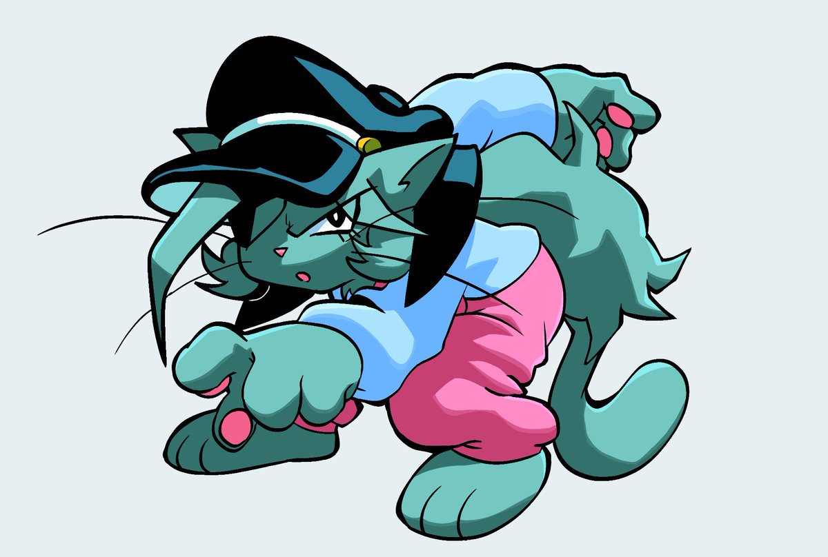 I've not drawn him in a minute