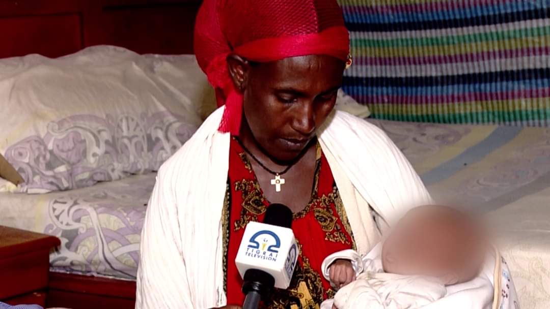 Child Natnaiel G/Slassie has not received his mother's milk for three months since his birth.  “My breasts could not feed him milk because I did not have enough food,” said his mother, Letemkaiel Grimay.
#TigrayHungerCrisis #MLKDay 
<a href="/USAID/">USAID</a> <a href="/UN_Women/">UN Women</a> <a href="/WFP/">World Food Programme</a> <a href="/WHO/">World Health Organization (WHO)</a> 
<a href="/UNICEF/">UNICEF</a> <a href="/mehari05/">mehari Tesfamkeal</a>