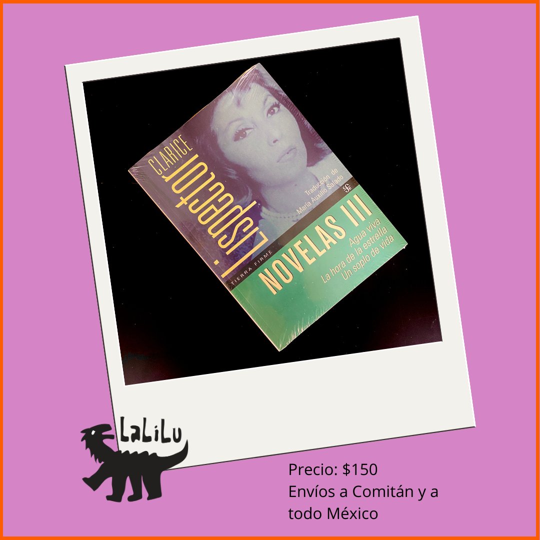 librerialalilu's tweet photo. Clarice Lispector también tuvo lemas de escritora abigarrada y bukowskiana: «Los que me lean se llevarán un puñetazo en el estómago, a ver si les gusta. La vida es un puñetazo en el estómago». 

#LaLiLu #Comitán https://t.co/RKwcVS5RVG
