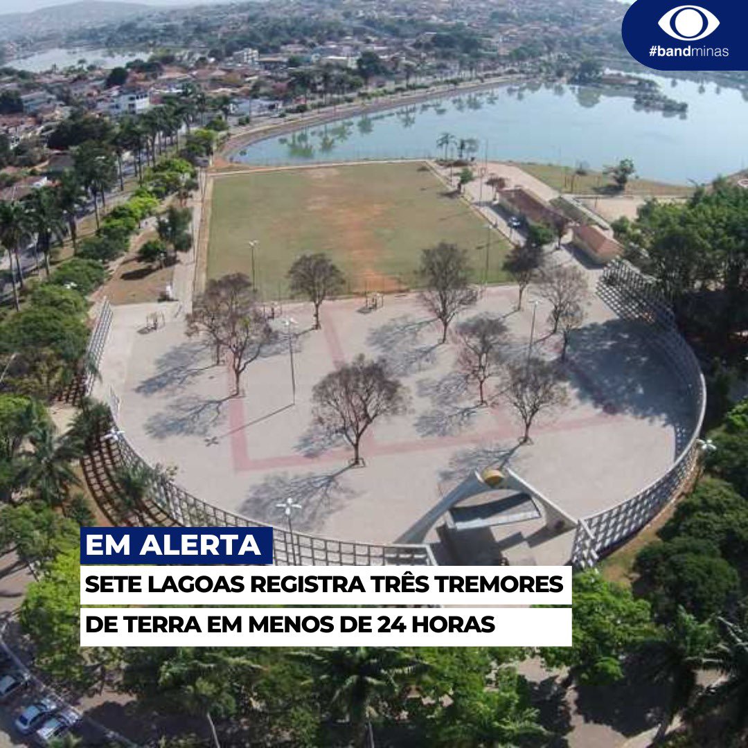 TVBandMinas's tweet image. #BandMinas | Sete Lagoas, na região Central de Minas, registrou três tremores de terra em menos de 24 horas, nesta terça-feira (16).

#setelagoas #tremores #noticias #minasgerais