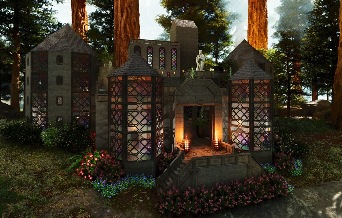 zadirakindle's tweet image. I can't wait to share my Svartalfheim Castle decorating video. Svartalfheim just gives all the right feels! 
Lots of time and effort went into this but it was so worth it.  @Nekatus  #ArkAscended #playARK #ModFun #ArkMods