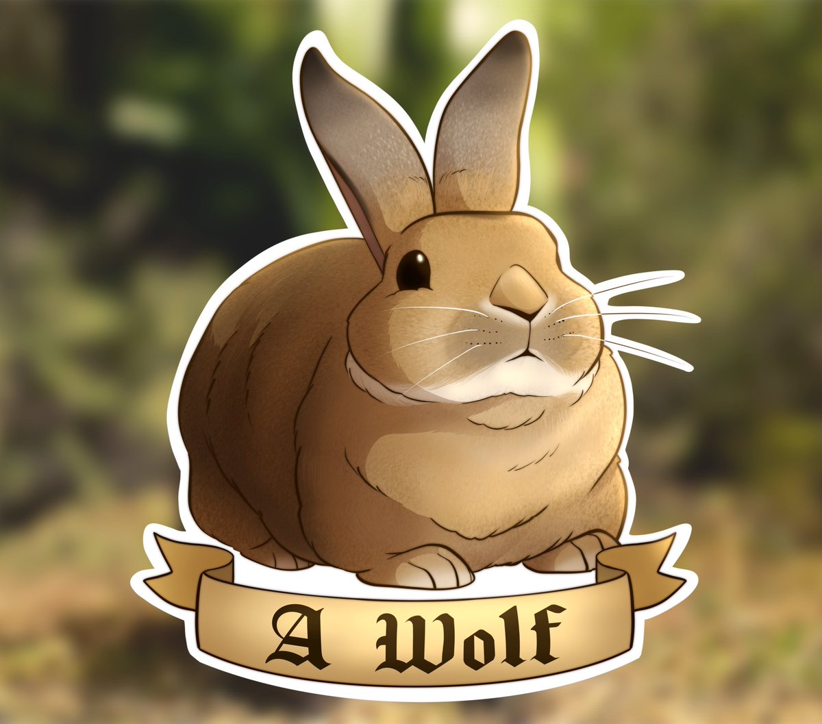smudgeandfrank's tweet photo. Be a lone wolf. Get a 3” vinyl wolf sticker. 🐇🖤 https://t.co/bfpRxniY1s
.
I’ve been thinking about making this sticker for months. 🤣🖤🐇 #ourflagmeansdeath #ofmd #ofmdseason2 #saveourflagmeansdeath #renewourflagmeansdeath #wolf https://t.co/LJVfFSVvg1