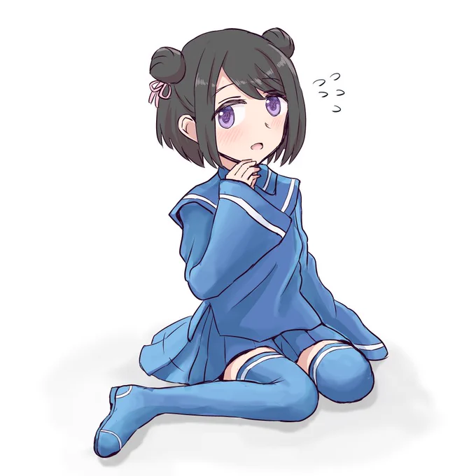 いまいち萌えない娘の服を着せられる黒江ちゃん 
