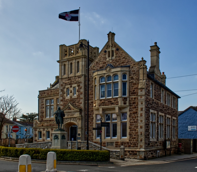 gnome_alice's tweet photo. This Thursday evening, at #StJust library. Dean Evans will talk to us about the Passmore Edwards Legacy. Pictured here, the philanthropist, and three of the many buildings he endowed for the public. Blackwater Literary Institute, Camborne Library and Newlyn Gallery. https://t.co/Esv3J0Lfj5