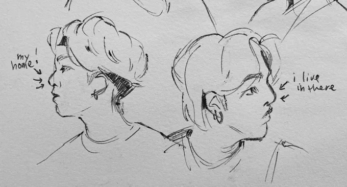 yoongi's nose 