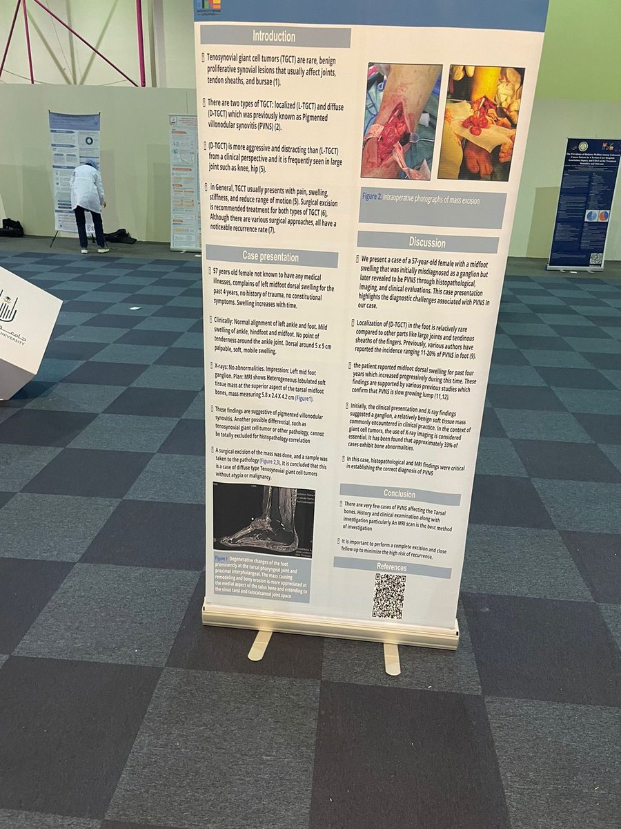 UQUMED40's tweet photo. Big congratulations to Abdulaziz Munshi, a standout student from our Batch 40, for securing the 3rd place in the poster presentation at the Saudi Junior Research Conference (SJRC) at Umm Al-Qura University! 🎉
Well done on this remarkable achievement! 

 #SJRC 

@Superezzo3 👏 https://t.co/3G5iNwHP75