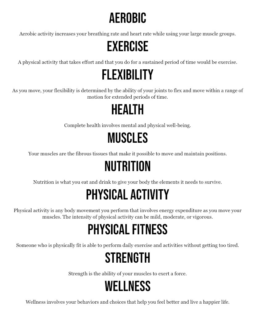 mchamberlainPE's tweet photo. “Dribble Babble” w/2-5
Ss in pairs take turns finding the letters and dribbling the basketball or holding the sheet and calling out the next letter.
I used #physed & #health terms w/definitions so Ss can learn more about each one.
#elempe #literacyinPE https://t.co/4ykWtHgOqd