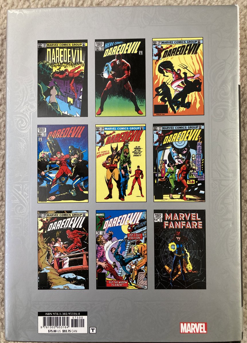 CanadaDaredevil's tweet photo. @manwithoutfear I just got this today, it’s great to finally see the early Denny O’Neil DD work reprinted in trade 👍 #Daredevil #Marvel #MarvelMasterworks #Comics https://t.co/kgcVfRSscm