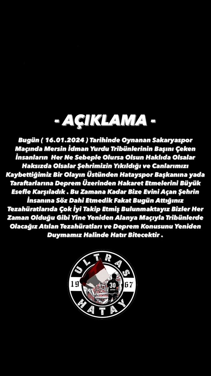 AÇIKLAMA !