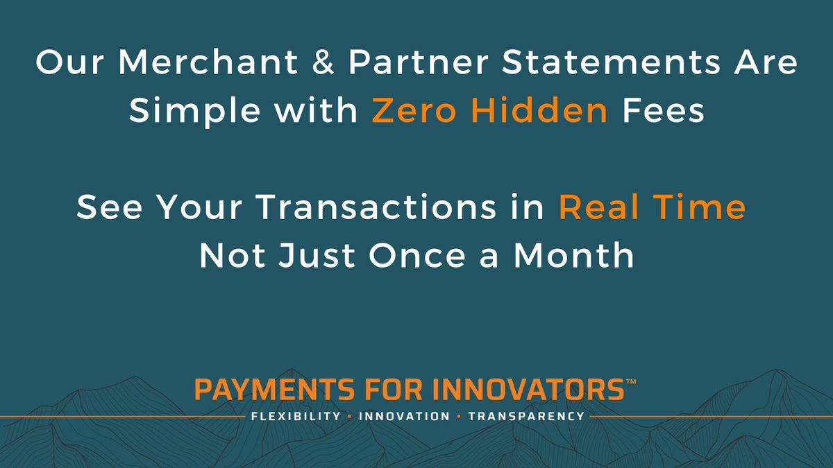 BlockChyp's tweet photo. Our Transparent Pricing and Easy-to-Read Statements Allow You to Focus on Running Your Business #paymentsforinnovators #blockchyp https://t.co/WNyVjYHYYR