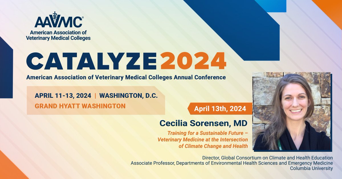 We are pleased to present our AAVMC Catalyze 2024 keynote speakers.

Registration is now OPEN! Claim your spot here: ow.ly/zTXH50Qrqb8

#AAVMC #AAVMCCatalyze24 #Catalyze24 #vetmed #vetmedconference