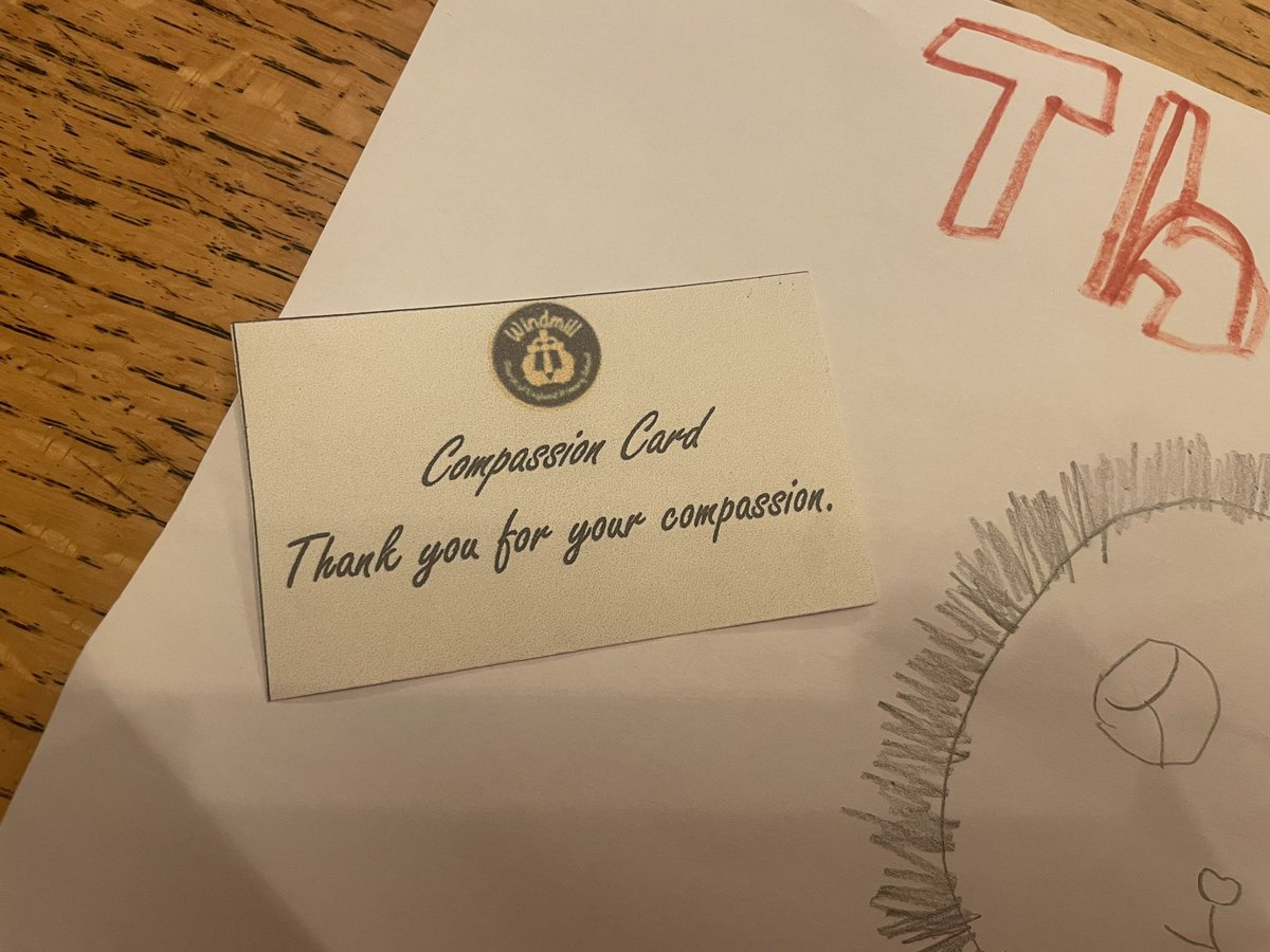AliWoo77's tweet photo. Thank you so much to C from my Drama club for giving me this today!  It really means a lot. @Windmill_CE_Sch @Y3_Windmill_CE https://t.co/Fp8TKvNwsW