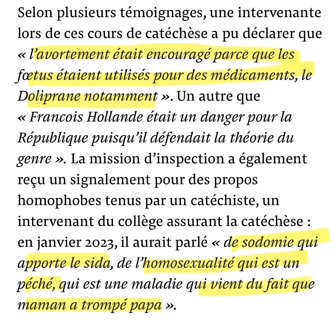 Melanie_Vogel_'s tweet photo. L’Etat n’a pas à subventionner les délires réactionnaires d’une minorité religieuse séparatiste qui encourage la haine, la culture du viol et des discriminations.

Il faut d’urgence remettre cet établissement dans le cadre de la loi de la République. https://t.co/UZfLNAINGk
