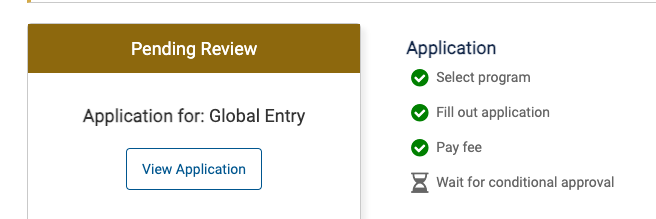RAPanitz's tweet image. Come on @CBP...sitting on 4+ months now since I submitted my Global Entry renewal....it shouldn't take this long... #trustedtraveler #travel