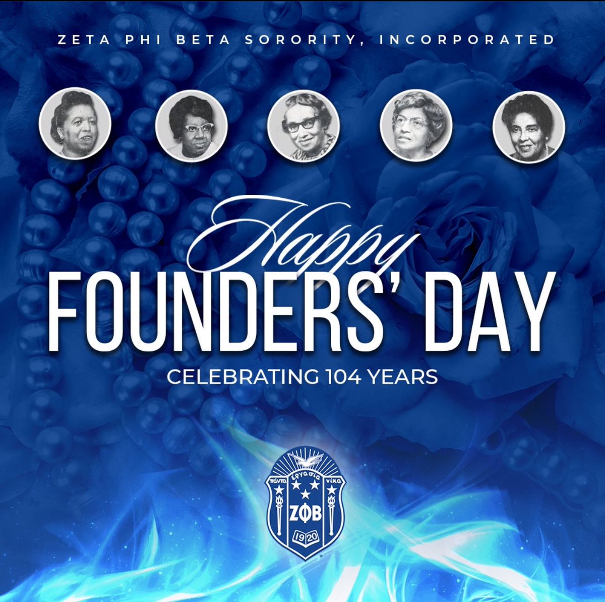 SamHoustonZetas's tweet photo. "Happy Founders' Day to the FINEST Sorority! 🕊️ 

Today we celebrate 104 years of Scholarship, Service, Sisterhood and Finer Womanhood!

The ladies of Zeta Phi Beta Sorority, Incorporated, Illustrious Lambda Eta Chapter, are excited to continue the legacy. 
#zphib #NotJustAnyZeta https://t.co/2F3wa89ag2