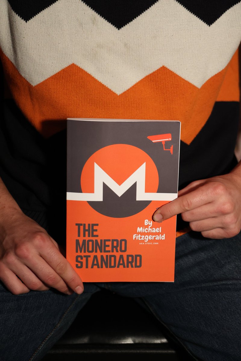 MgkMshrmBrkfst's tweet photo. Can't believe @TheStoicCoiner totally copied the design of my favorite French sweater for the cover of the @monerostandard #Monero book... shameful!!🥸 https://t.co/eSHhwCQItp