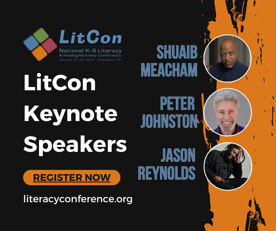 Don't miss a highlight of all three @k8litcon keynote speakers in the blog! Save your spot today -- the fun begins January 27 📚 Blog: readingrecovery.org/litcon-keynote…