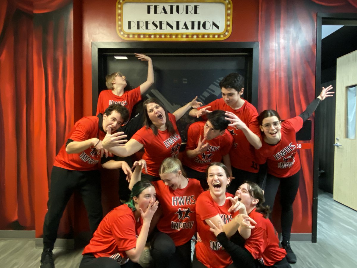 Before and after <a href="/HalifaxWestArts/">Halifax West Arts</a> <a href="/HalifaxWestHS/">Halifax West High School</a> Improv team from December's <a href="/CanadianImprov/">Canadian Improv Games</a> Xrounds 1 in December! Better late than never! #ThanksToYouHalifax @hfx_arts