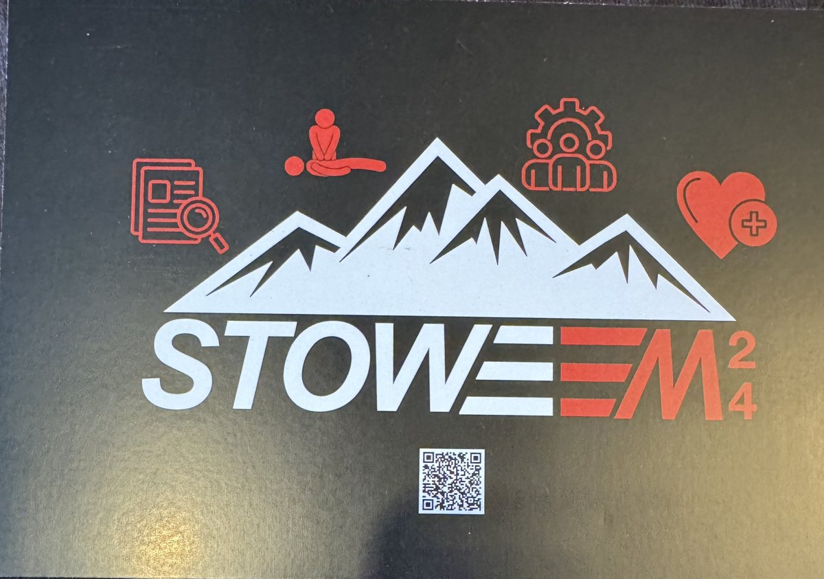 Today is the day! STOWEEM24 Starting in beautiful snowy Stowe VT - such a great EM conference!