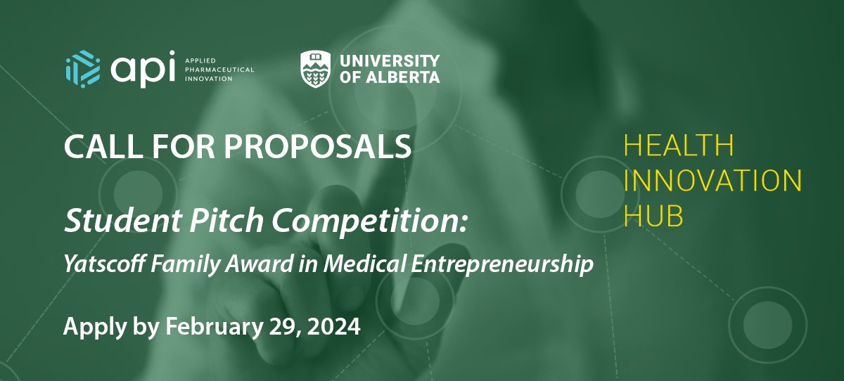 Calling all aspiring medical entrepreneurs!⚕️Ready to showcase your ideas? Submit your innovative idea to win exciting prizes, and be part of the next wave of medical innovators! Deadline: February 29, 2024. Apply here: bit.ly/41J28Rj #healthinnovation #pitchcompetition