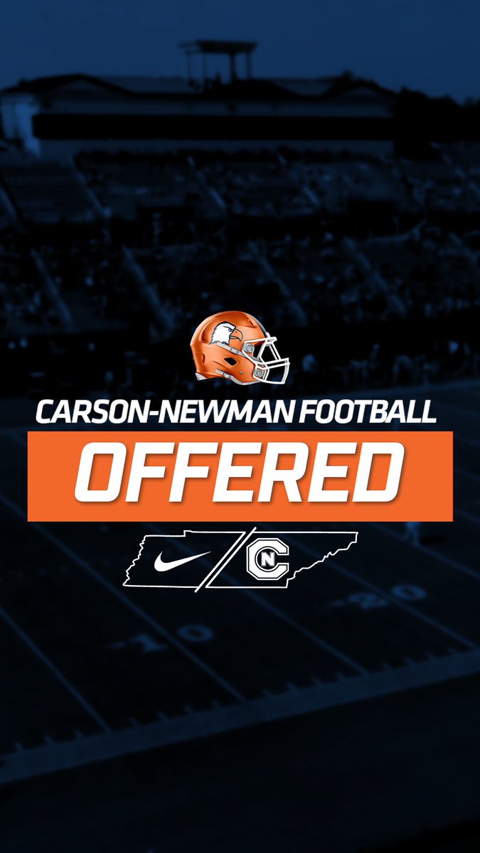 Blessed to receive an offer from @cnfootball 🧡 @CoachWatson14 @Coach_CGoins