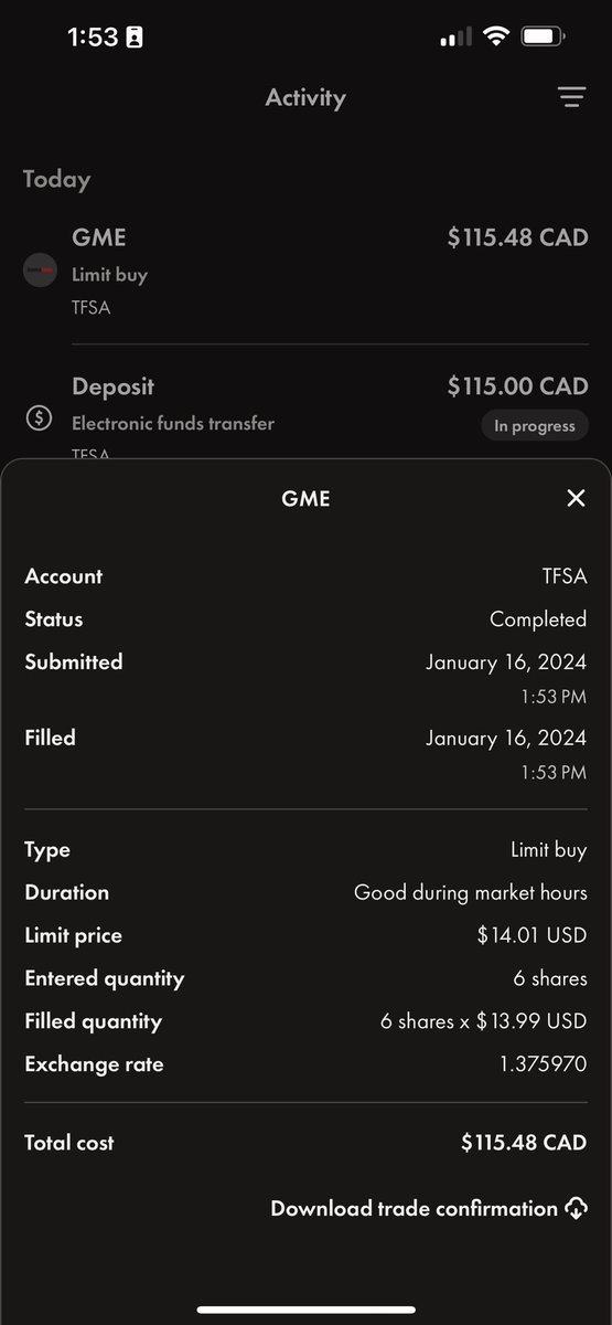 JJohn690's tweet image. +6 MOARRRR $GME death by a thousand cuts for these short hedge fukz 🏴‍☠️ #ImNotLeaving