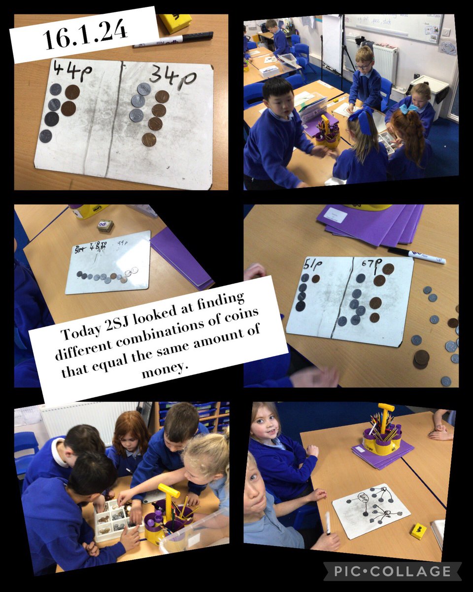 floweryfieldpri's tweet photo. Year 2 were looking at coins in maths today. We practically looked at finding different combinations of coins that equal the same amount of money. #ffps #ffpsyear2 #ffpsmaths https://t.co/CMliWd5vXm