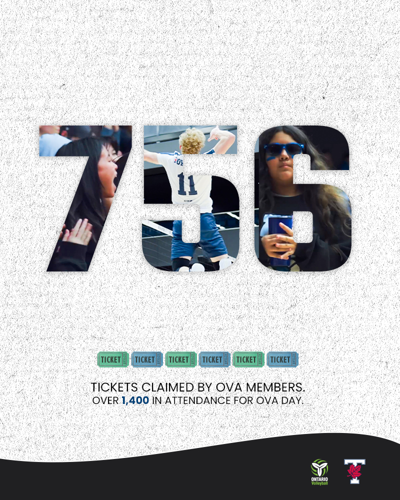 A big turnout at the 7th annual <a href="/Varsity_Blues/">U of T Varsity Blues</a>  OVA Day!

7️⃣ 5️⃣ 6️⃣  tickets were claimed by OVA members for the Saturday promo. 

The doubleheader between the Varsity Blues and <a href="/queensgaels/">Queen's Gaels</a> had over 1,400 at the Goldring Centre.