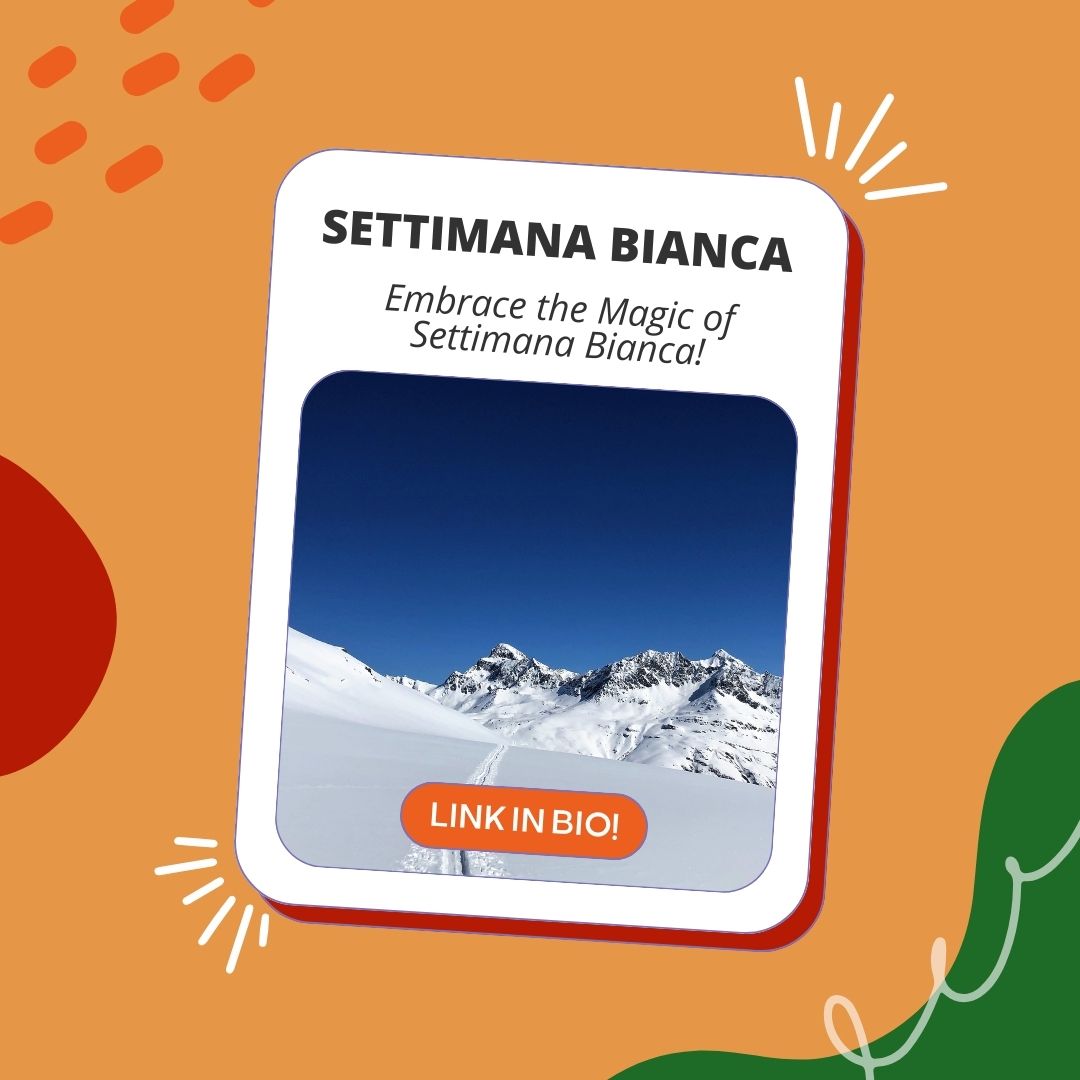 Selene_LT's tweet photo. Embrace the Magic of Settimana Bianca! 

Dive into the enchanting Italian tradition of Settimana Bianca, also known as the White Week! 🇮🇹

Discover the secrets of this event, an integral part of Italian culture, in my blog post! 

🔗 Read more: https://t.co/2oaX6FkCur https://t.co/ZJS5poTTjO
