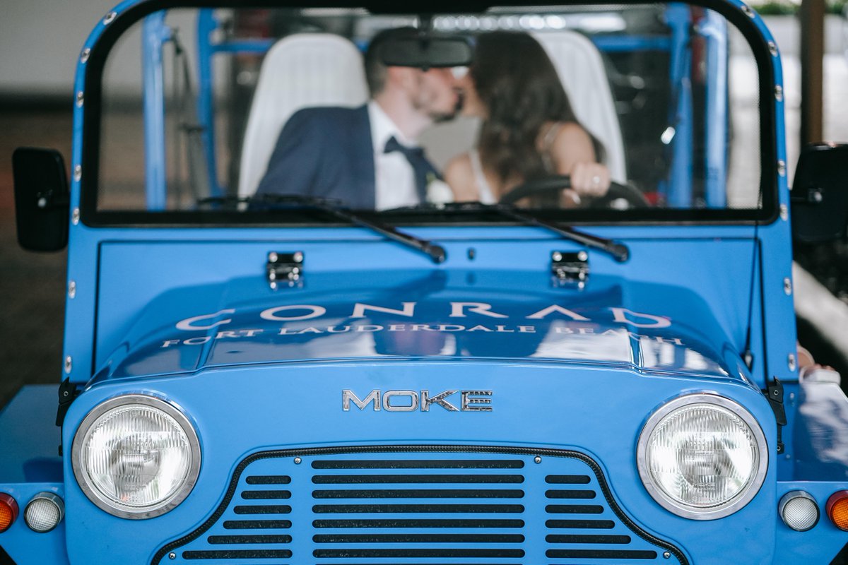 All you have to do is show up and have the time of your life. 😍 We'll create your picture-perfect wedding.  ✨ 📸: Michelle Lawson Photography
#FortLauderdale #PlanWithHilton #ConradWeddings #weddinginspiration #weddings