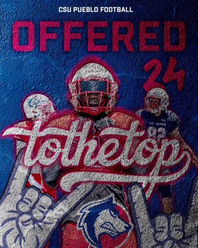 After a great conversation with <a href="/Coach_Tuley/">Ryan Tuley</a> I am grateful to say I have received an offer from Colorado State University Pueblo! <a href="/CSUPFootball/">CSU Pueblo Football</a> #ToTheTop 

<a href="/aggiefootball05/">Arbor View Football 🏈</a> <a href="/BlairAngulo/">Blair Angulo</a> <a href="/KyleMorgan_XOS/">Kyle Morgan CATAPULT Southwest Regional Scout</a> @WillBecker_ <a href="/raybrewer21/">Raymond Brewer</a> <a href="/BrandonHuffman/">Brandon Huffman</a> <a href="/AlexWright1028/">Alex Wright</a> <a href="/702HSFB/">702 HSFB</a>