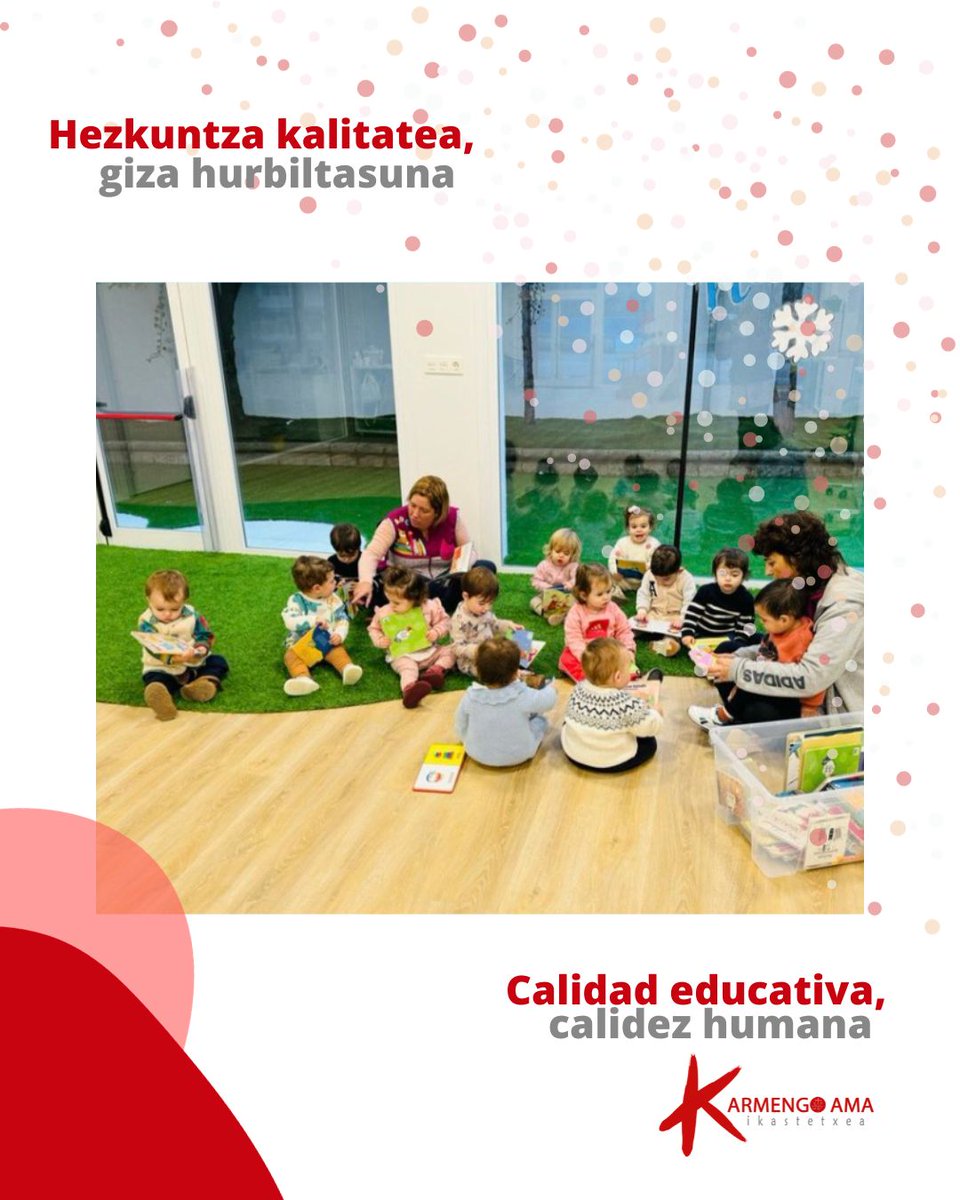 KARMENGOAMA's tweet photo. 📚 En #KarmengoAmaIkastetxea, la magia de los cuentos cobra vida en las aulas. La #lectura estimula la #imaginación y el aprendizaje de las y los más pequeños. Nuestros txikis han disfrutado y descubierto nuevas historias esta semana.
#CalidadEducativa #CalidezHumana #Educación https://t.co/xmhIbgavmp