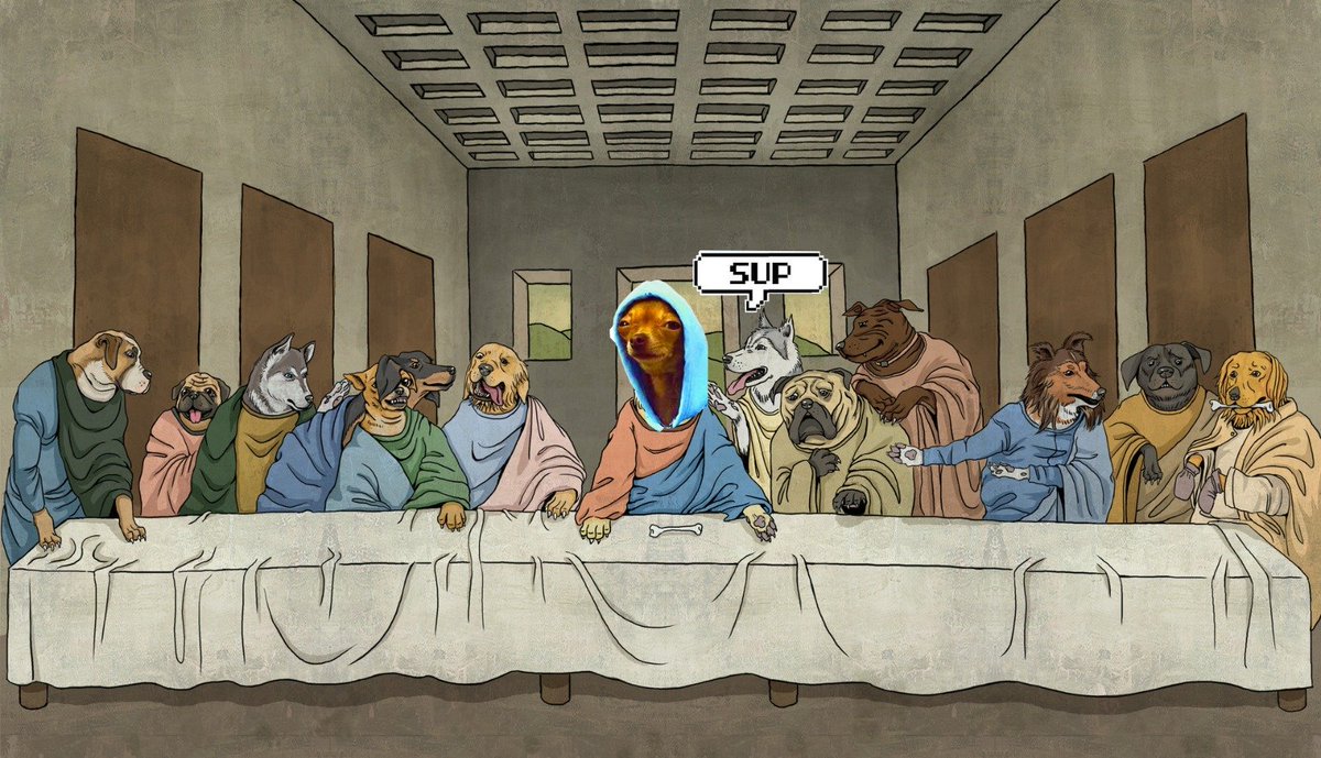 SUPDOGSOL's tweet photo. Thank you to the first 12 $SUPDOG followers, its time to spread the word. Woof! https://t.co/cwnJm6Hv4c
