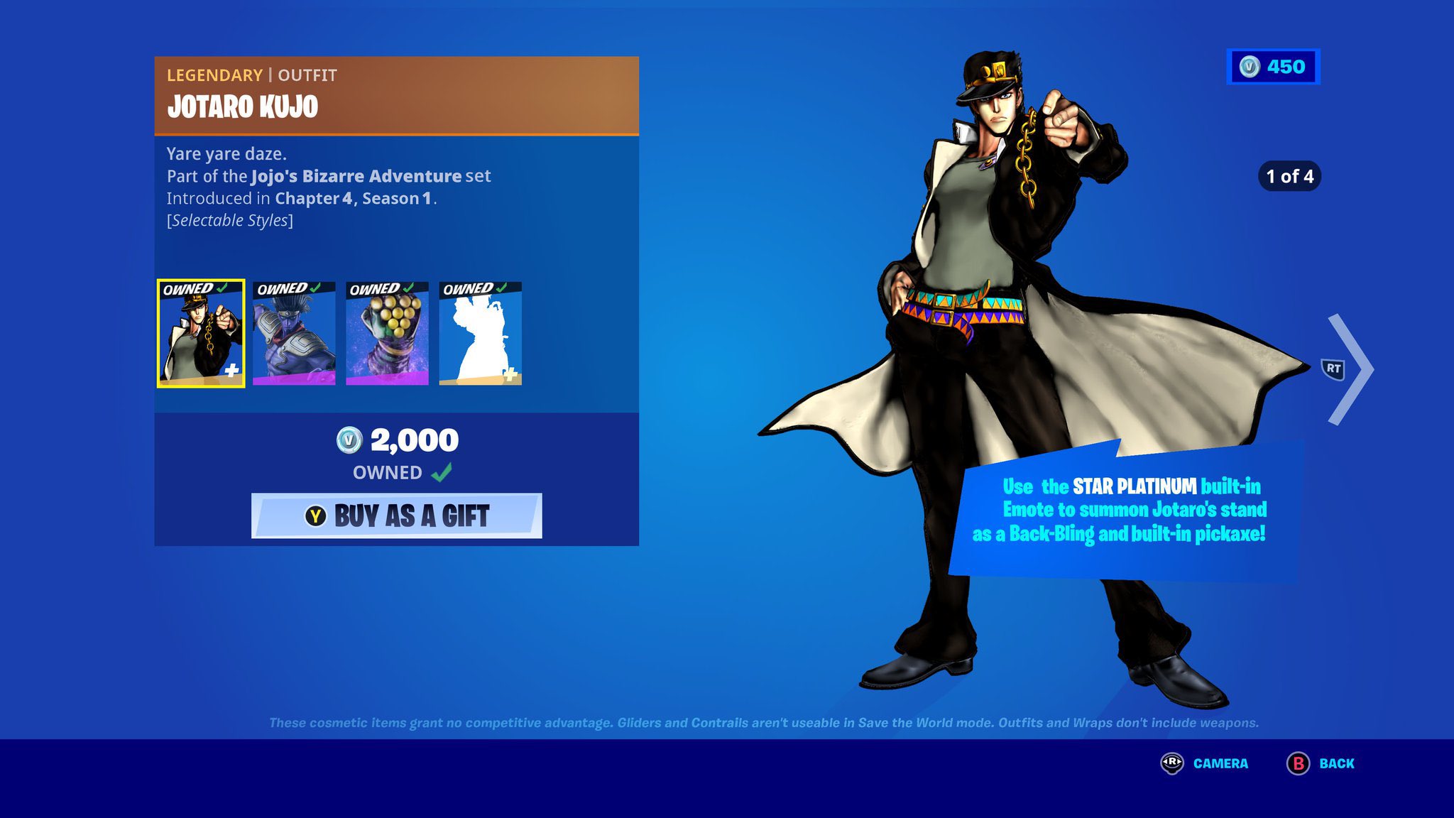 Fortnite' Skin 'JoJo's Bizarre Adventure' News