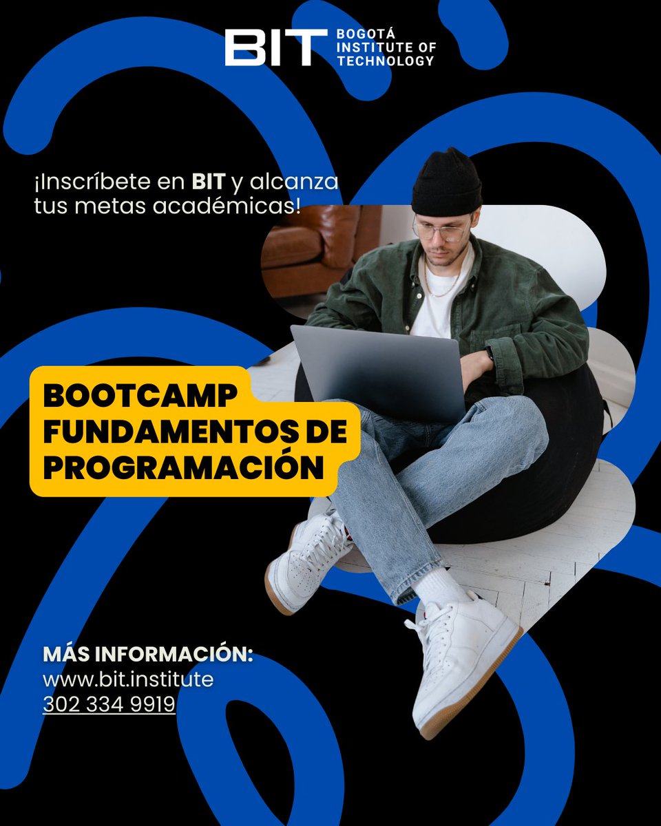 🌐✨ Únete al Bootcamp Fundamentos de Programación en #BITInstitute y construye una base sólida desde cero. Adquiere habilidades prácticas en HTML, CSS, JavaScript y más. 

🌐 bit. Institute
📲 3023349919

#Programador #DesarrolladorWeb #CursosdeProgramacion #Developer