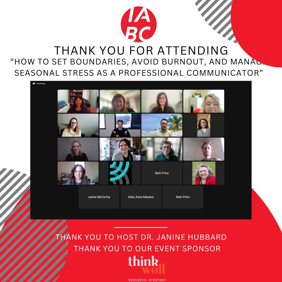 Thanks to all who attended on Monday - it was incredible to folks come together to prioritize mental health! A special thanks to Dr. Hubbard for her insight and guidance. NL is lucky to have such a wonderful resource. And our gratitude to ThinkWell Research, for their support!