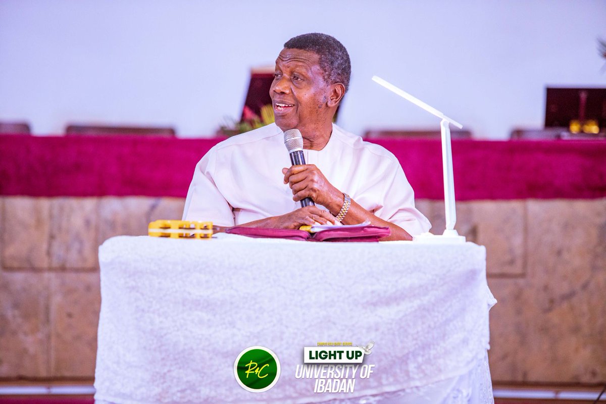Pastor Adeboye tweet media