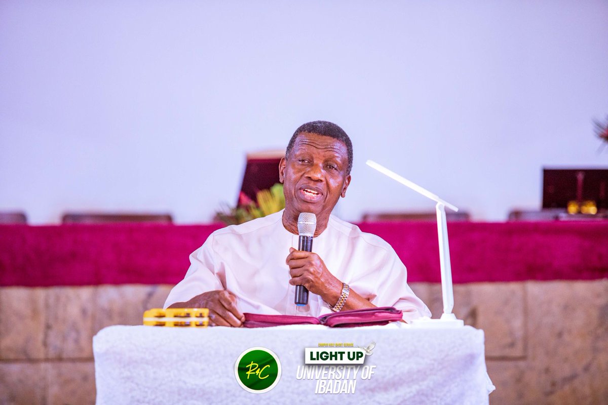 Pastor Adeboye tweet media