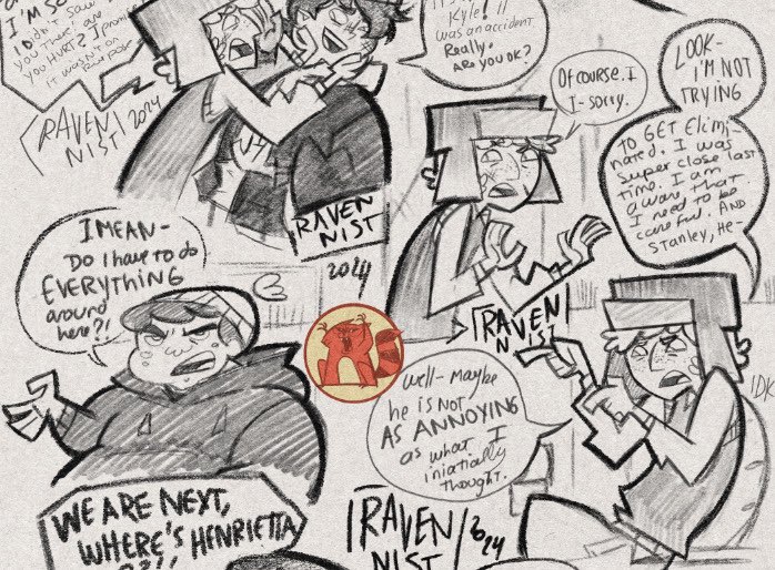 Ravennist_art's tweet photo. Where’s Henrietta? (Quality problems I had to re upload! Haha) #southparkau #dramaparkau #dramapark #spstyle https://t.co/bqZXSKrYzz