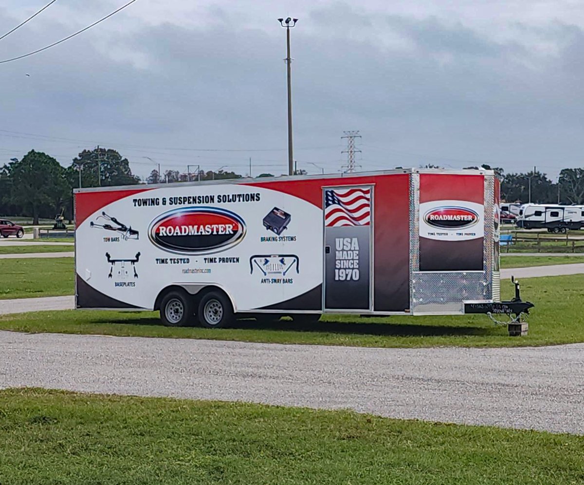 Roadmaster_Inc's tweet photo. We're at the NTP-STAG Expo in Kissimmee through today. Our sales people are currently in stealth mode so you won't find them in these pics but that's because they're helping dealers learn more about our products! Stop in and see us if you are here. https://t.co/8UAkkzLcsg