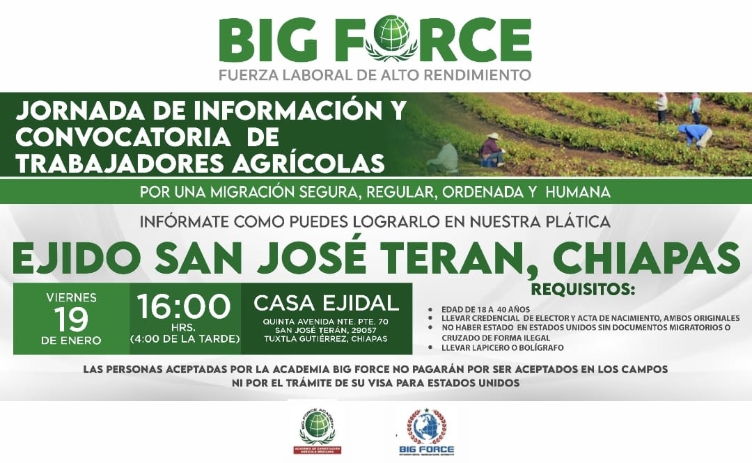 CuartoPoderMX's tweet photo. #NoticiaAlMomento en #TuDiarioVivir
Anuncian jornadas información y convocatoria de trabajadores agrícolas
Por una migración segura, regular ordenada y humana
@ConsulMexOrl
@Juansabinesg
#BigForce https://t.co/a1g3asrskl
